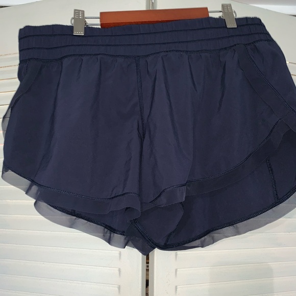 lululemon athletica Pants - Lulu lemon navy blue shorts